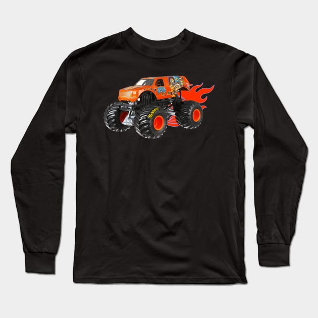 Hotwheels monster Long Sleeve T-Shirt by Pahala.kita